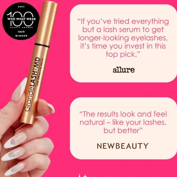 NWT Grande Cosmetics GrandeLASH - MD Lash Enhancing Clear Serum 0.07 oz/2 ml - Picture 7 of 11